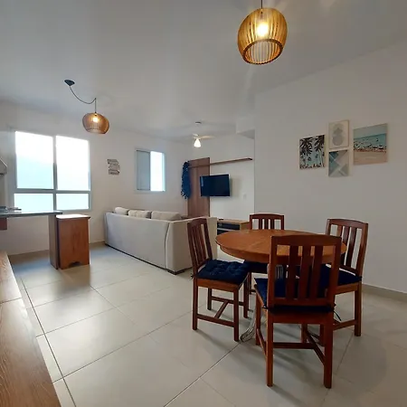 Apartamento com piscina aquecida e churrasqueira-3